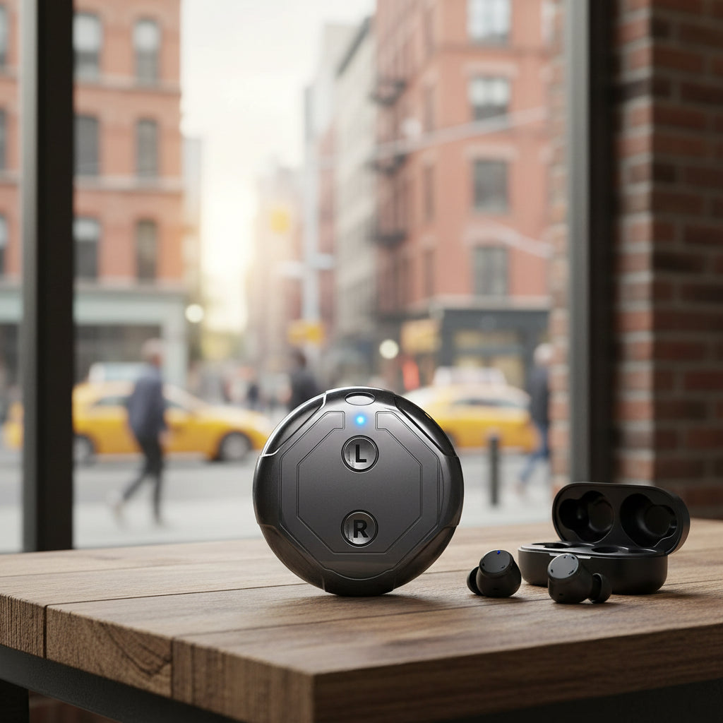 Translator Vocal Inteligent în Timp Real – 30 Limbi, Bluetooth 5.4, Portabil