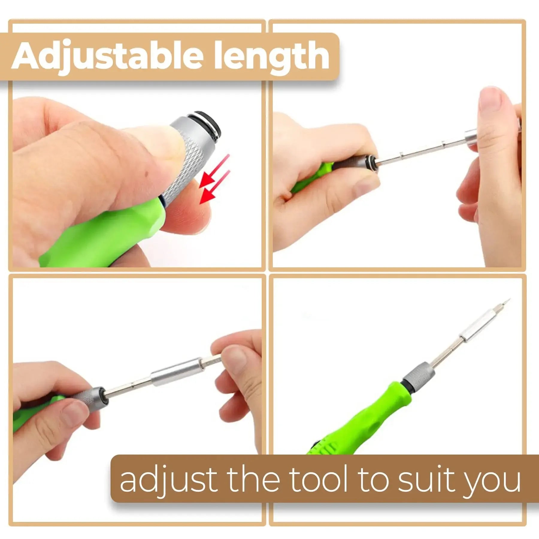 Set Șurubelnițe de Precizie 32-în-1 – Kit Magnetic pentru Telefon, Ochelari, Laptop și Reparații Casnice