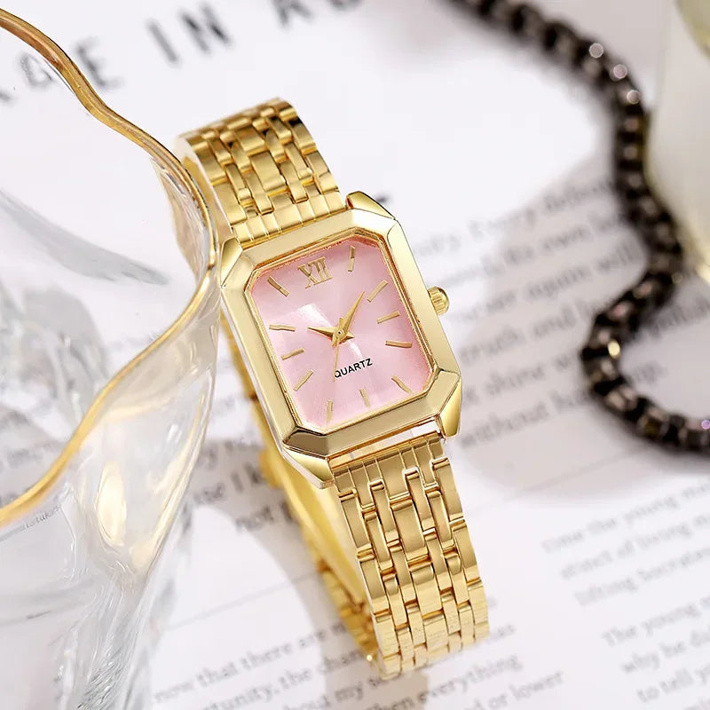 Ceas de Damă Elegant – Quartz, Stil Fashion, Cadou de Lux pentru Femei