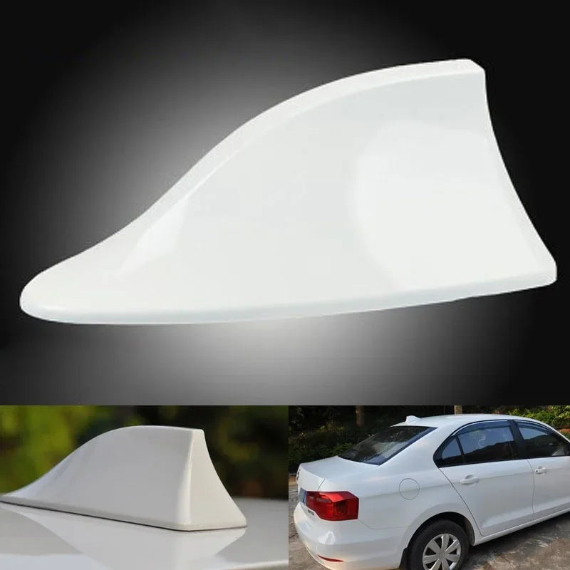 Antenă Auto cu Aripioaă de Rechin – Radio FM/AM, Design Sportiv, Universal, ABS