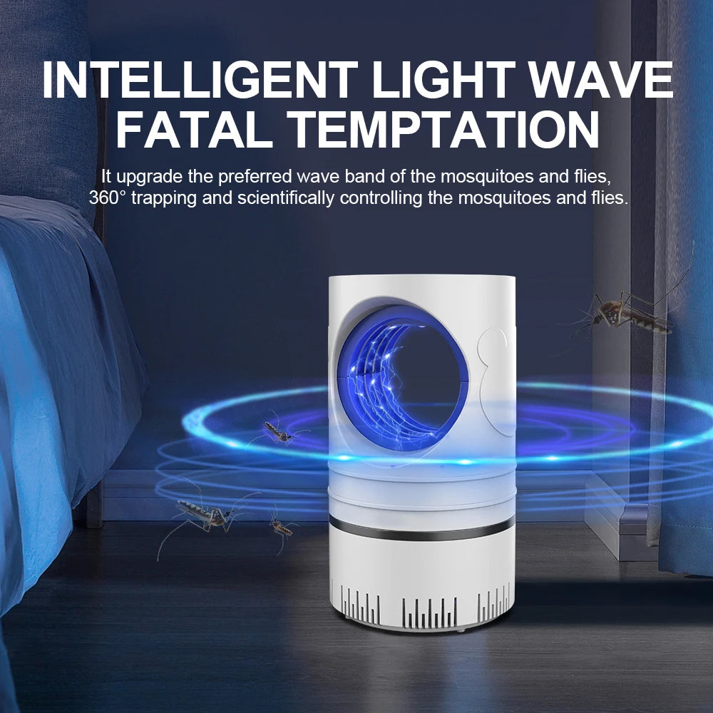 Lampă Anti-Ȟanțari Electrică LED – Capcana UV pentru Insecte, Alimentare USB, Uz Casnic