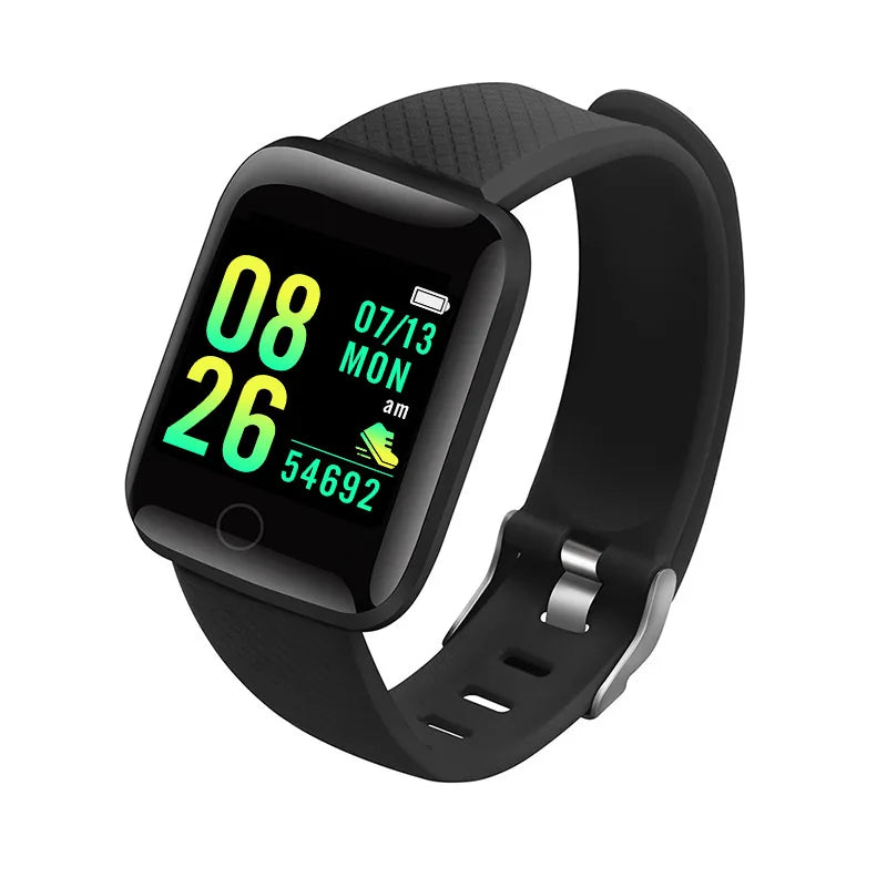 Ceas Inteligent pentru Bărbați și Femei – Smartwatch Fitness, Monitor Ritm Cardiac, Notificări, Android/iOS