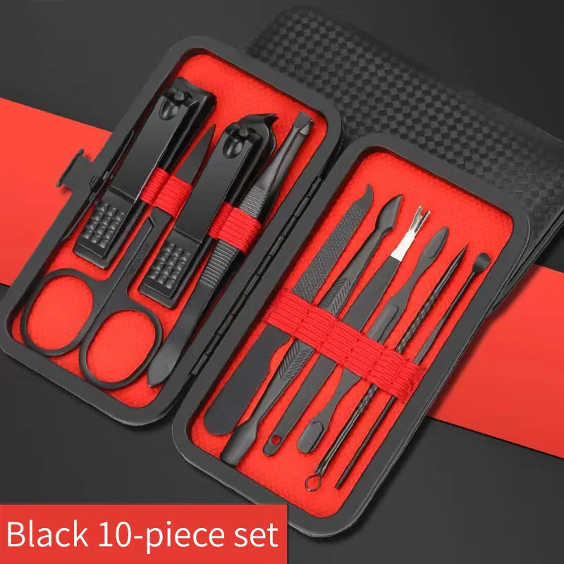 Set Instrumente Manichiură & Pedichiură din Oțel Inoxidabil – 4 până la 24 piese