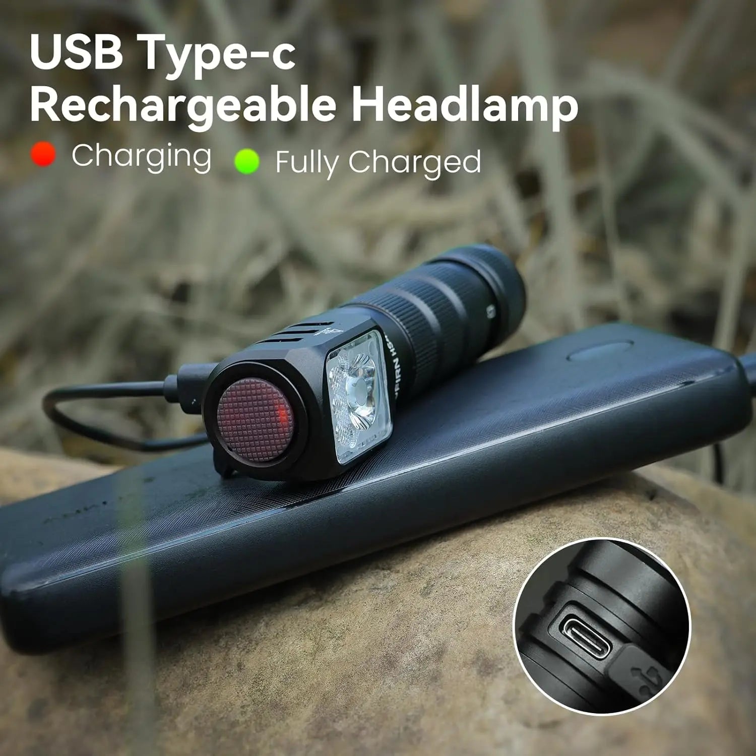 Lanternă Frontală SOFIRN HS42 2100lm – Reîncărcabilă USB-C, LED SST40, Magnetic, Camping