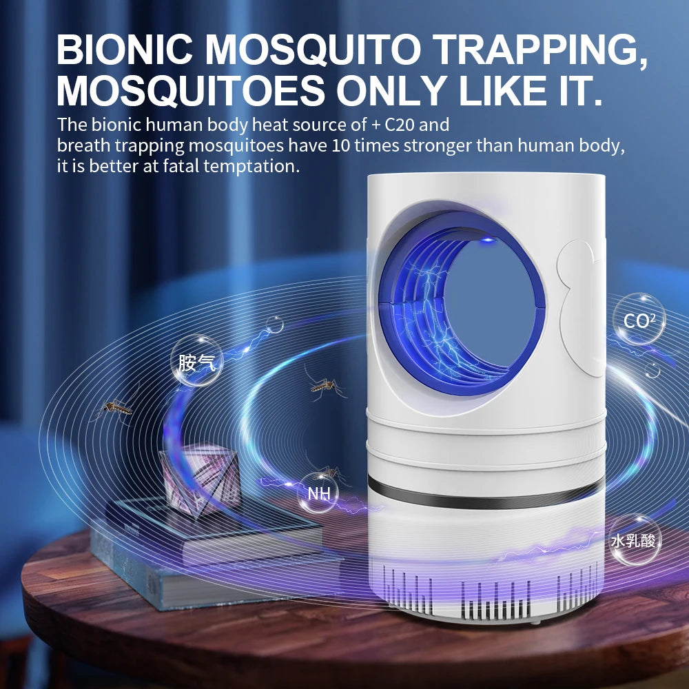 Lampă Anti-Ȟanțari Electrică LED – Capcana UV pentru Insecte, Alimentare USB, Uz Casnic