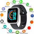 Ceas Inteligent pentru Bărbați și Femei – Smartwatch Fitness, Monitor Ritm Cardiac, Notificări, Android/iOS